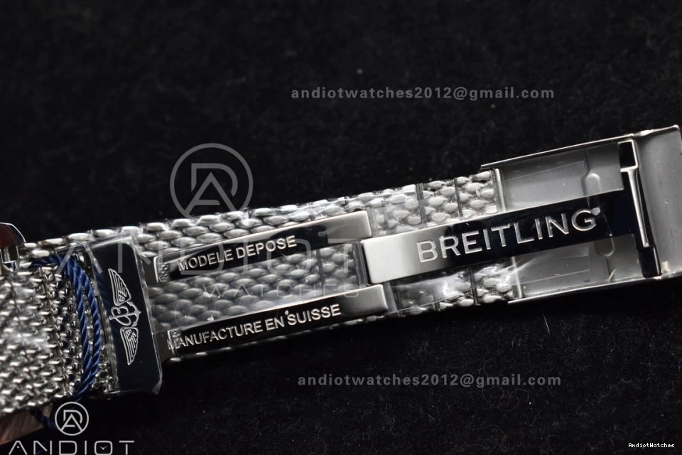 1173 Bezel on Heritage Durable Bracelet BLSF Black 42mm RG and Black A II Bezel SS Dial SuperOcean Ceramic Rubber 0926